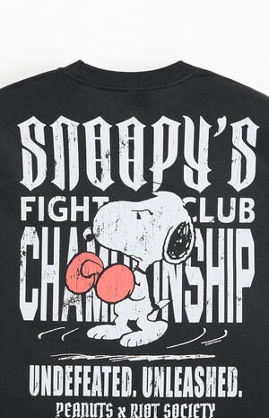 Riot Society Snoopy Fight Club Champion T-Shirt