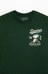 Riot Society Snoopy Baseball Showtime T-Shirt
