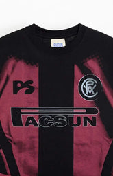 Pacsun Washed Black Jersey T-Shirt