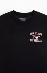 True Religion Mesh Print Buddha T-Shirt