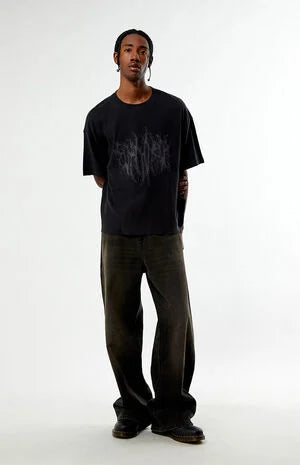 Pacsun Euphoria Waffle Knit T-Shirt