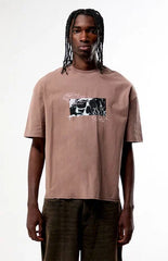 Pacsun What Remains Cropped Boxy T-Shirt