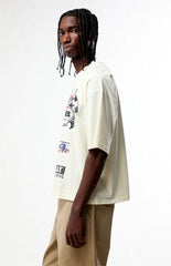 Pacsun Reaper Fuel Cropped Boxy T-Shirt