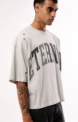 Pacsun Eternal Ripped Cropped T-Shirt