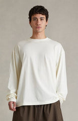 Fear of God ESSENTIALS Ivory Signature Long Sleeve T-Shirt