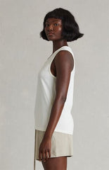 Fear of God ESSENTIALS Women's Ivory Classic Tank Top
