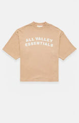 Fear of God ESSENTIALS Women's Tan Merch Mesh T-Shirt