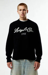 Pacsun Lodge Ribbed Knit Crew Neck Sweater