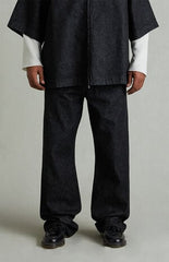 Fear of God ESSENTIALS Vintage Black Denim Straight Work Pants
