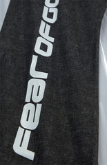 Fear of God ESSENTIALS Vintage Black Denim Straight Work Pants