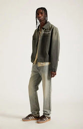 Pacsun Cade Straight Jeans Light Blue Tint