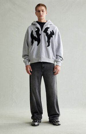 Pacsun Blake Extreme Baggy Jeans Chain Gray