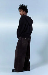 Pacsun Ryder Ultra Baggy Jeans Black Tinted