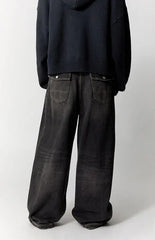 Pacsun Ryder Ultra Baggy Jeans Black Tinted