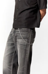 Pacsun Dylan Baggy Jeans Chain Vintage Wash Black