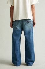Pacsun Blake Extreme Baggy Jeans Cowboy Medium Blue Tint