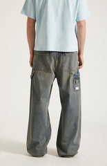 Pacsun Dylan Baggy Jeans Carpenter Medium Blue Tint