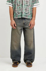 Pacsun Dylan Baggy Jeans Dark Blue Tinted