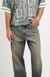 Pacsun Dylan Baggy Jeans Dark Blue Tinted