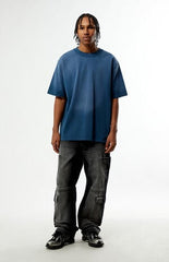 Pacsun Dylan Baggy Jeans Cargo Faded Black