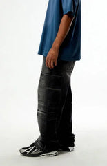 Pacsun Dylan Baggy Jeans Cargo Faded Black