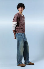Pacsun Dylan Baggy Jeans Stretch Light Blue