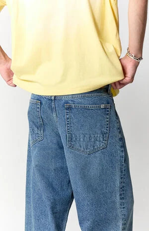 Pacsun Dylan Baggy Jeans Medium Blue Wash