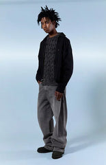 Pacsun Blake Extreme Baggy Jeans Gray