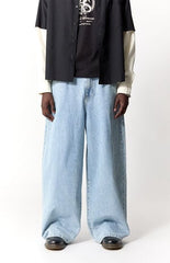Pacsun Ryder Ultra Baggy Jeans Light Blue
