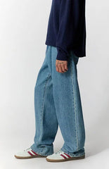 Pacsun Dylan Baggy Jeans Florence Patch Medium Blue