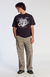 Pacsun Dylan Carpenter Baggy Jeans Dark Camo