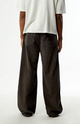Pacsun Blake Extreme Baggy Pants Corduroy Dark Gray