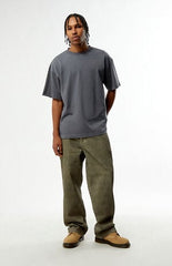 Pacsun Blake Extreme Baggy Jeans Herringbone Gray