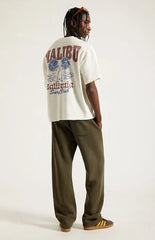 Pacsun Olive Straight Leg Sweatpants
