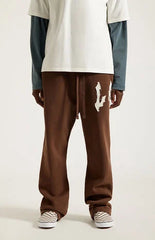 Pacsun LA Raw Applique Baggy Sweatpants