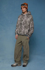 Pacsun Olive Bolton Baggy Track Pants