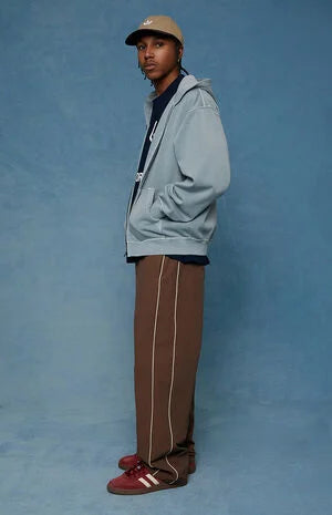 Pacsun Brown Bolton Baggy Track Pants
