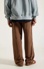 Pacsun Brown Bolton Baggy Track Pants