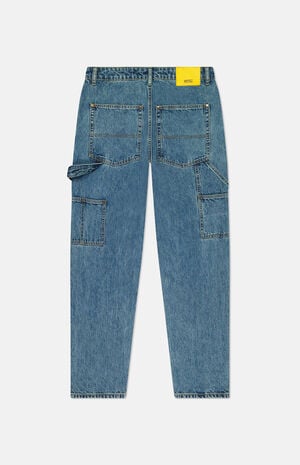 WeSC Medium Blue Denim Carpenter Pants