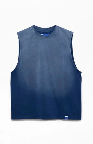 A.R.C. Navy Vintage Wash Form Muscle T-Shirt