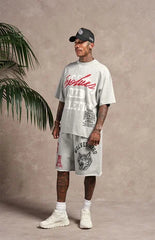 DARC SPORT ATHLETICS N.R.G. Grunge Oversized T-Shirt
