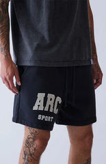A.R.C. Black Fleece Sweat Shorts
