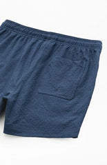 Pacsun Lotus Seersucker 4.5" Swim Trunks