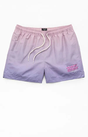 Pacsun Miami Gradient Eco 4.5" Swim Trunks