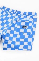 Billabong Lineup Laybacks Checkerboard 5.5" Swim Trunks