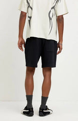 Pacsun Fleece Black Sweat Shorts