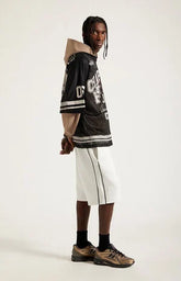 Pacsun Gray Piping Track Sweat Shorts