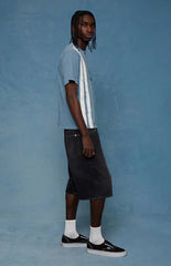 Pacsun Austin Extreme Baggy Jean Shorts Washed Black