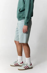 Pacsun Parker Baggy Jean Shorts Light Blue Tint