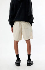 Pacsun Cream Piping Track Shorts